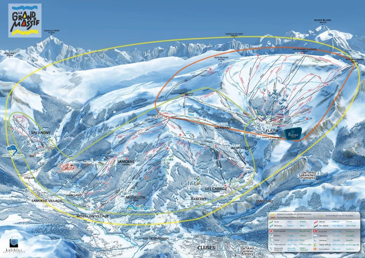 Les Frahans Samoëns Extérieur photo